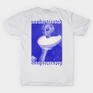 Alien 👽 portrait T-Shirt